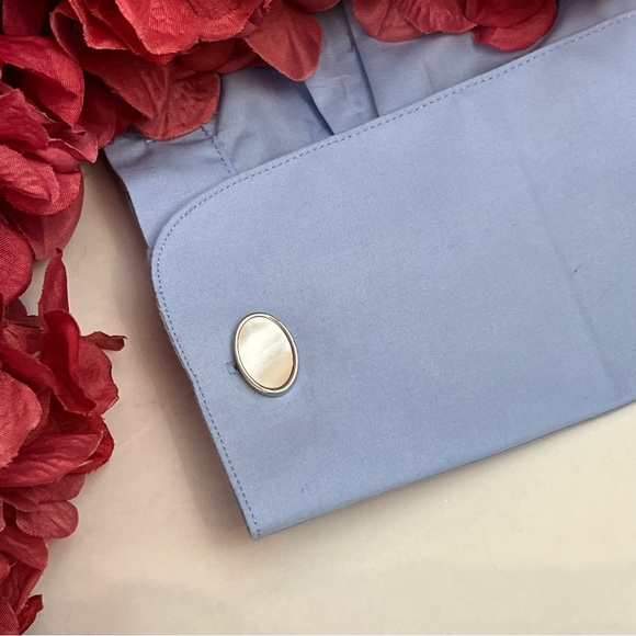 Elegant Mother of Pearl 3 Pcs Set Cufflinks & Tie Clip - Picture 11 of 17